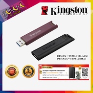 Kingston DataTraveler Max USB 3.2 Gen 2 High Performance Type-C/Type-A USB Flash Drive DTMAX/DTMAXA (256GB/512GB/1TB)
