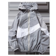 [MYSIA READY STOCK][S-4XL][HENRY Unisex Jacket Couple men women plus size sports jacket windbreaker 