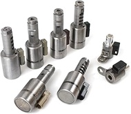 CYCWER TF80SC TF81SC Transmission Solenoids 8pcs Fit for 2011 S60 1.6L, Fit for 2007-2008 Brera 3.2L