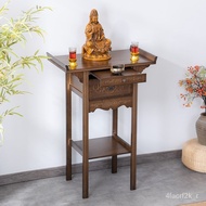 Altar Altar Incense Burner Table Household Minimalist Small Altar Economical Buddha Shrine Tribute Table Cabinet Buddha