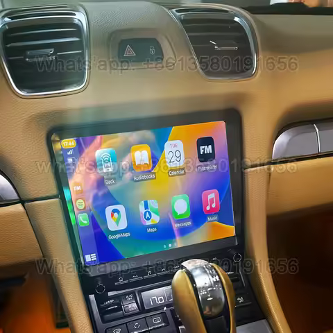 Carplay Car Player Android 8core 12G+256G Radio GPS Wifi Multimedia For Porsche Cayman Boxster 718 9