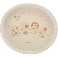 Directly from Japan Richell Tri Easy To Scoop Plate, M, 1 Piece, 25.5 fl oz (750 ml), Approx. 12 Mon
