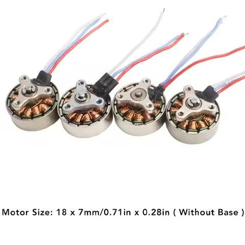 4Pcs 1503 2750KV Airplane Brushless Motor for FPV Racing Drone QuadcopterRC Electric Motor for 4 Axe