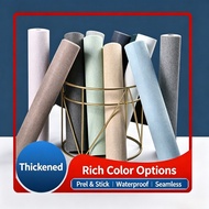 3D Linen Wallpaper Texture, Waterproof Linen Wallpaper, Anti-Fungus Linen Wallpaper