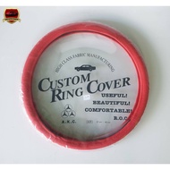 Steering Wheel Cover 6-Wheel Car Red 220 Baht Each