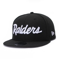 New Era Las Vegas Raiders Script Black GCP 9FIFTY Snapback Cap