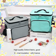 HILDAR Insulated Lunch Bag, Tote Box  Cloth Cooler Bag, Portable Picnic Travel Bag Lunch Box Adult Kids