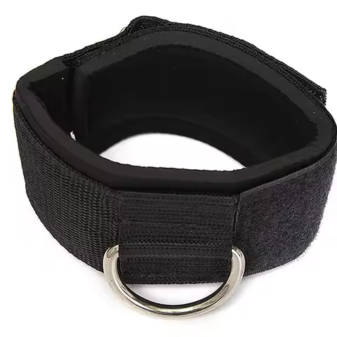 1pcs Padded Ankle Straps Ankle Straps for Cable Machines D-Ring Fitness Ankle Cuffs for Gym Workouts