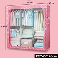 [ส่งในวันเดียวกัน] ตู้เสื้อผ้า 70/90/118CM ราคาถูก จุได้มาก+มีซิป