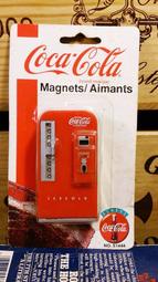 Coca-Cola 可口可樂 可樂販賣機磁鐵 : 可樂 周邊 紀念 磁鐵 居家 冰箱 日常 商標