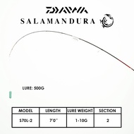 DAIWA SALAMANDURA J 2025 ROD FISHING JORAN PANCING IKAN BAITCASTING SPINNING BC LAUT SUNGAI KOLAM
