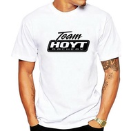 Team Hoyt Archery Black Logo T Shirt Pro Deer Hunter Bow Compound Crossbow Tee Personality Custom Te