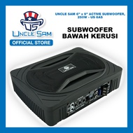 UNCLE SAM Car Audio 6 x 9 inch Active Subwoofer , 250W - 21US6AS