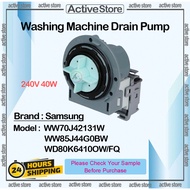 Samsung Drain Pump / Samsung FQ Drain Pump 240V 40W WW70J42131W WW85J44G0BW WD80K6410OW/FQ