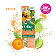 Zoflora Concentrated Disinfectant Mandarin &amp; Lime 250ml