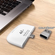 High Speed 4G LTE WiFi Modem with USB Adapter Wireless Travel Hotspot for Travel [countless.sg]