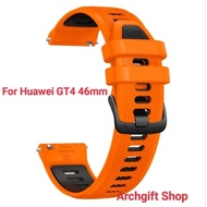 22mm Silicone Watch Band for Huawei Watch GT4 5 46mm & GT6 46mm