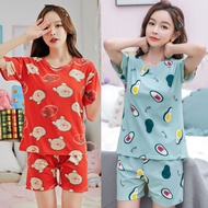 Pajama For Women Printed Cartoon Shorts Terno Sleepwear