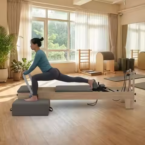 Factory Directly Good Price to Door Reformer Pilates Machine Woodend Reformer Wood Pilates-reformer 