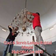 Cuci Service &amp; Pasang Lampu Gantung WA 0816-24-1150 