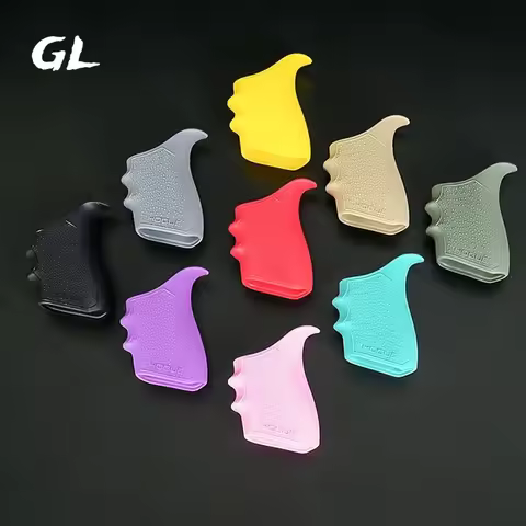 1Pcs Tactical Pistol handle Rubber Case Weapons Handle Grip Sleeve For G17 G18 G34 G47 Airsoft Handg