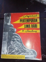 BUKU SEJARAH PERTEMPURAN LIMA HARI DI SEMARANG