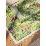 Ready Stock 3D-JP Plastic/Plastic Flat Puzzle Anime White Bear Forest Channel 1200 Pieces 3djp