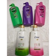 Sunsilk Shampoo Pink green orange blue black 600-660 ml