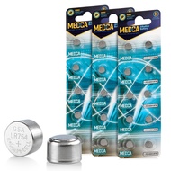 AG5 LR754 Batteries - 30 Count Pack - 1.5V Alkaline 754 LR48 193 Battery Button Coin Cell Batteries 