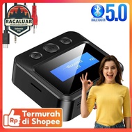 VIKEFON Wireless Bluetooth Audio Transmitter Receiver 5.0 AUX 3.5mm - C39S