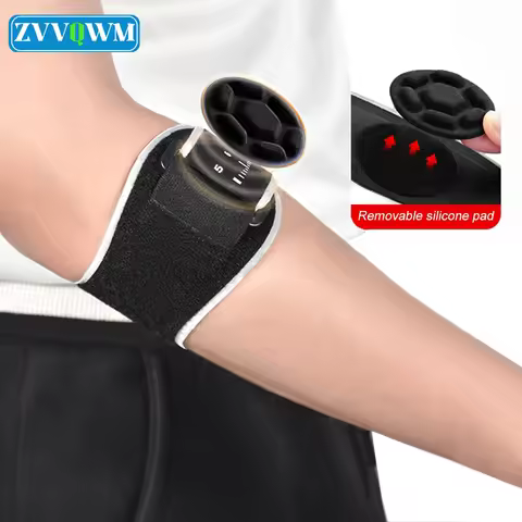 1Pcs Compression Elbow Sleeve Women Men Tendinitis Arm Band Sports Elbow Protector Tennis Elbow Stra