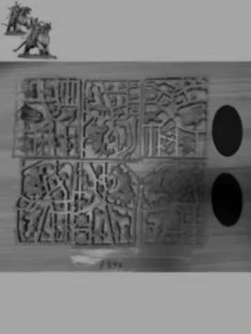 In sprues unpainted models NO. P4A9R2D7N1 resin recast