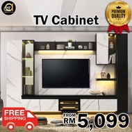 【FREE SHIPPING】10' 10FT Wooden TV Cabinet / 10' 10FT TV Kabinet Kayu / 电视橱柜