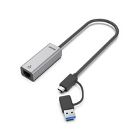 Unitek Hybrid USB-C/ USB-A to 2.5G Gigabit Ethernet Adapter U1313C