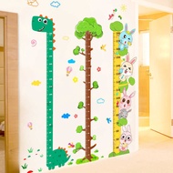 Cartoon Baby Height Sticker Measurement Height Ruler Wall Sticker Removable Height Sticker Kids Chil