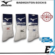 MIZUNO SOCKS cotton badminton stocking running basketball volleyball pickleball socks