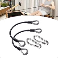[fineblueua] 2 Pieces Gym Extension Cable, Stainless Steel Cable, Fitness Device Extension Cable, fo