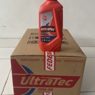 MESIN 8 /DUS ULTRATEC 0,8L CONTENTS 24 FEDERAL OIL 20W ENGINE MOTOR OIL 50 JASO MA