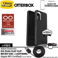 Otterbox Symmetry for Samsung Galaxy S20 6.2  ( Black ) + FREE 1pcs Adam Elements USB