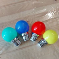 Lampu Raya LED B22 Colour Ping Pong Bulb 3W