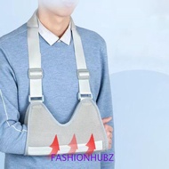 FASHIONHUBZ Shoulder Arm Sling, Adjustable Breathable Shoulder Immobiliser, Fracture Supplies Mesh  