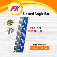 1-3 Kaki  Angle Bar / Besi Rak / Rack / Shelf / Slotted Angle Bar