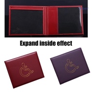Super Disabled Badge and Timer Holder Hologram Safe Parking Permit Display Cover Parking Pass Permit