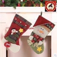 Christmas socks gift bags Santa socks Christmas candy gift bags Christmas ornaments pendant socks