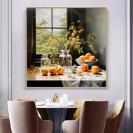 Tranh Canvas Bình Hoa và Quả Tranh Hana Trang Trí Phòng Ăn Phòng Khách Decor Phòng Ngủ Khách Sạn