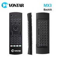 MX3 Air Mouse 2.4GHz Wireless Mini Keyboard Voice remote control IR Learning Remote Control For PC A