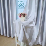 Stripes Semi Blackout Curtain, 7ft (84 x 55 inches) 7.5ft (90 x 55 inches) [SOLD PER PIECE]