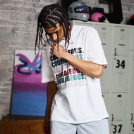 เสื้อยืดกีฬา Men Plus Letter Graphic