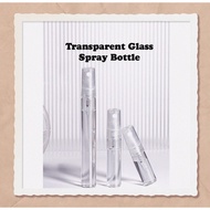 2ml 3ml 5ml Perfume Bottle Transparent Spray Bottle Travel Perfume Parfum Bottle Perfume Spray Bottl