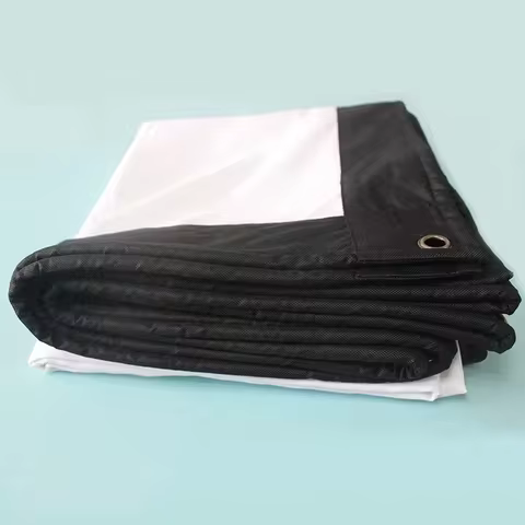 100 120 150 180 200 250 300 Inch Projector Screen White Canvas Projection Foldable 16:9 4:3 for Home